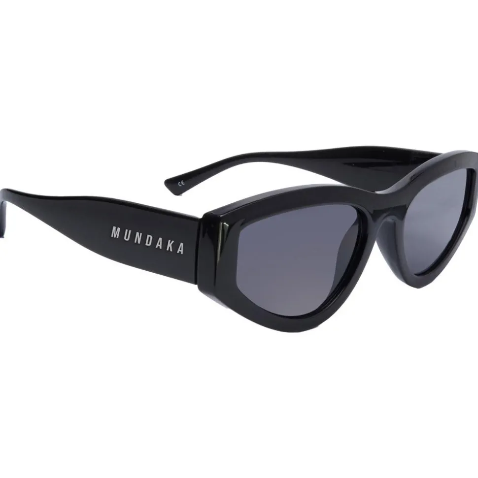 Lunettes de soleil Mundaka Optic Teava Shiny Black Smoke