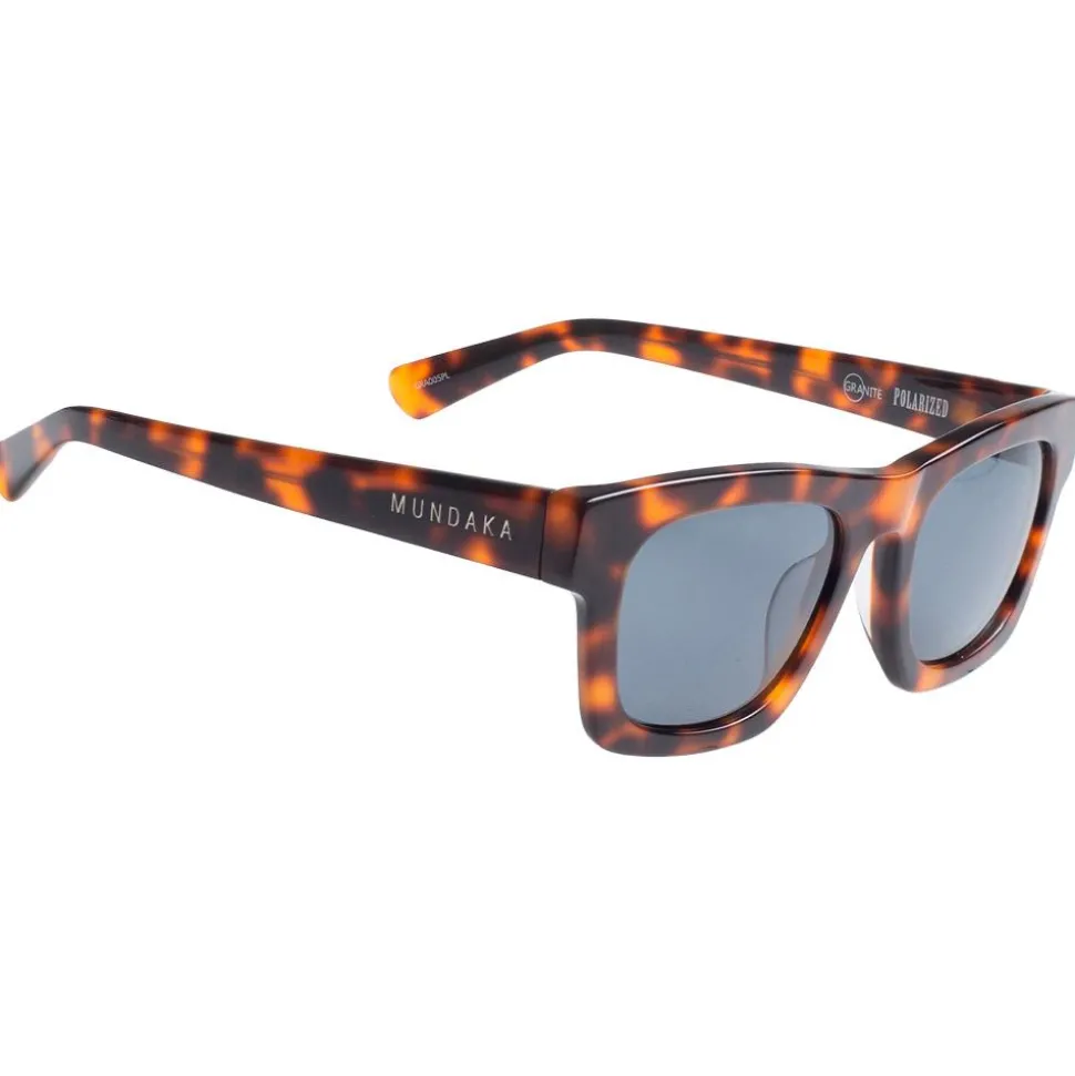 Lunettes de soleil Mundaka Optic Granite Brown Tort Smoke Polarized