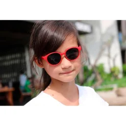 Lunettes de soleil Mundaka Optic Aka Matte Red Smoke Polarized