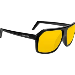 Lunettes de soleil Mundaka Optic Anakao Matte Black Smoke Orange Revo Cx Polarized