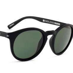 Lunettes de soleil Mundaka Optic Endless Matte Black Green Polarized