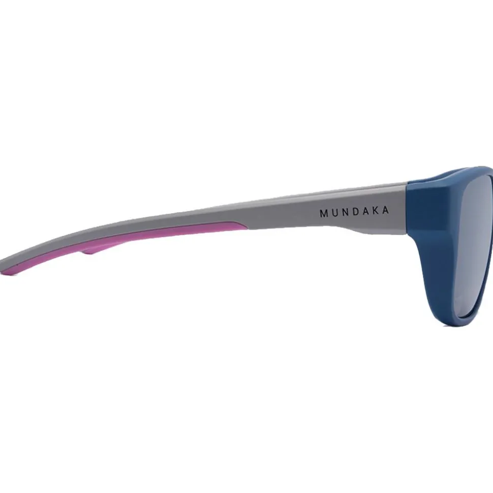 Lunettes de soleil Mundaka Optic Eagle Bleu Matte Gris Smoke