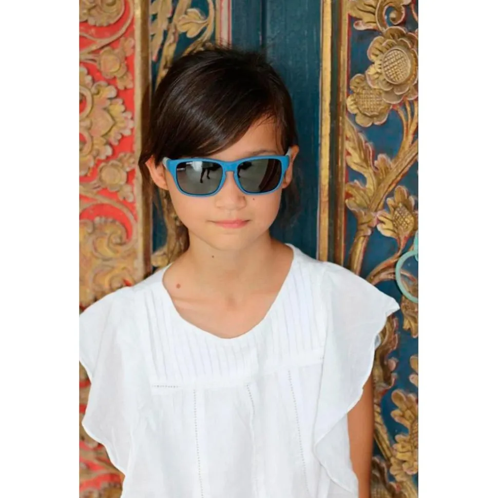 Lunettes de soleil Mundaka Optic Eagle Bleu Matte Gris Smoke