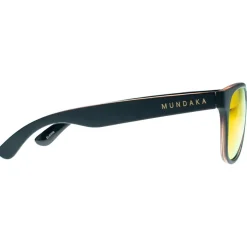 Lunettes de soleil Mundaka Optic Electra Black Orange Brown Cx Full Orange Revo