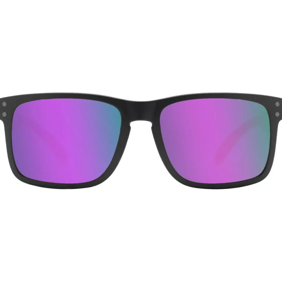Lunettes de soleil Mundaka Optic Pozz' Black Matte Smoke Purple Revo Cx Polarized