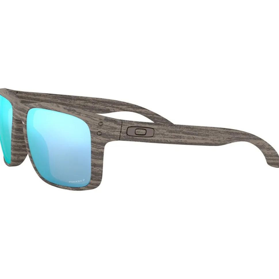Lunettes de soleil Oakley Holbrook Woodgrain Prizm Deep Water Polarized