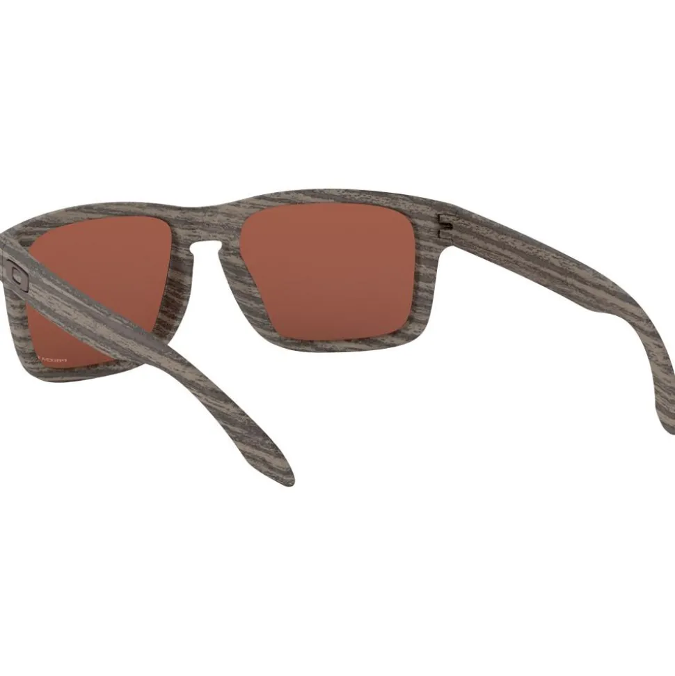 Lunettes de soleil Oakley Holbrook Woodgrain Prizm Deep Water Polarized