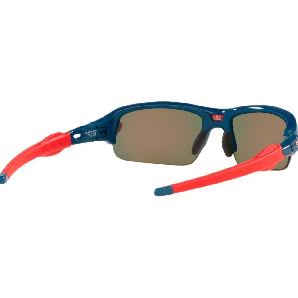 Lunettes de soleil Oakley Flak Xxs Poseidon Prizm Ruby