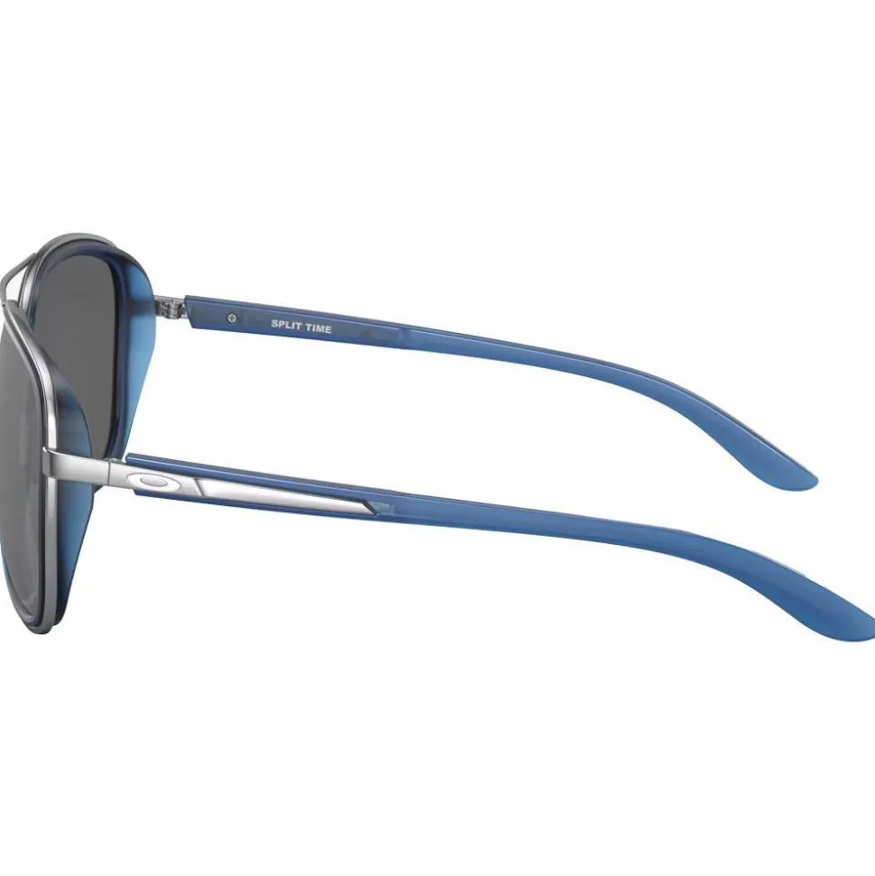 Lunettes de soleil Oakley Split Time Matte Transparent Blue Prizm Black