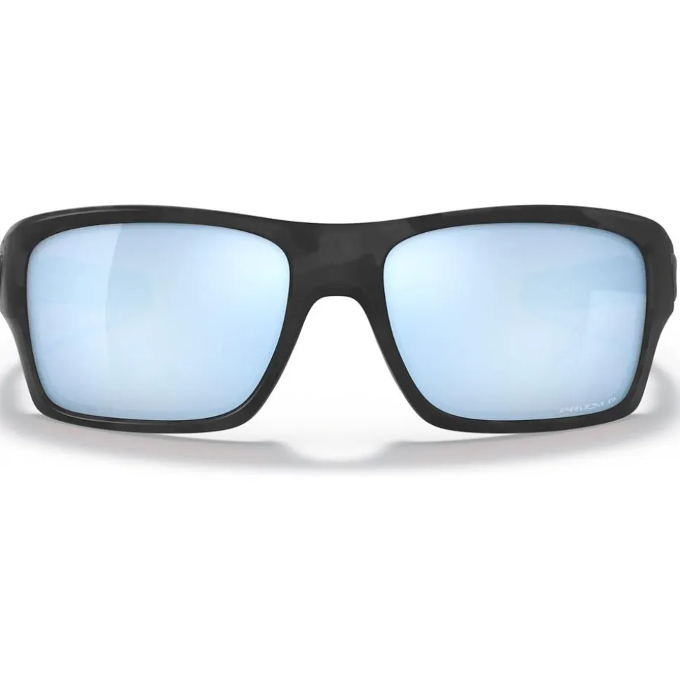 Lunettes de soleil Oakley Turbine Matte Black Camo Prizm Deep Water Polarized