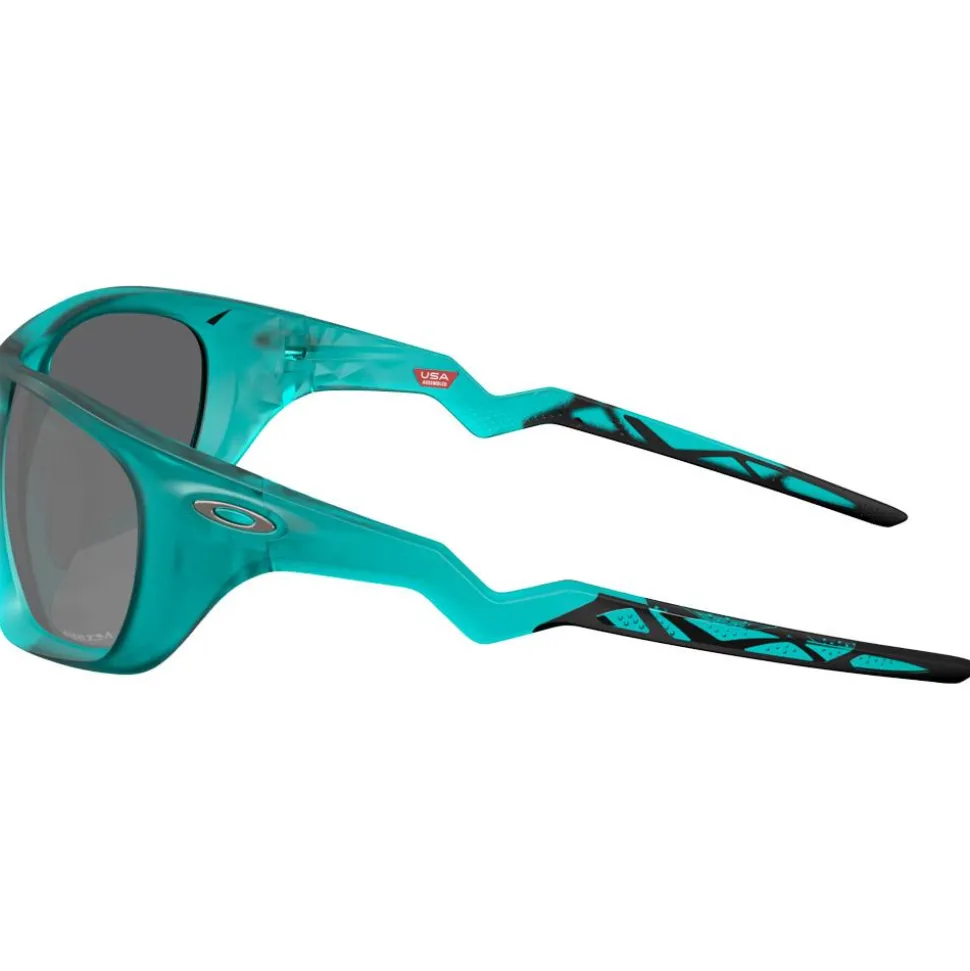 Lunettes de soleil Oakley Lateralis Matte Transparent Arctic Surf Prizm Black