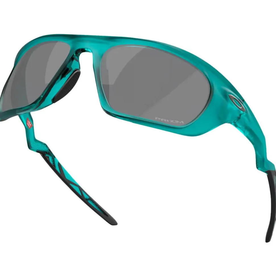 Lunettes de soleil Oakley Lateralis Matte Transparent Arctic Surf Prizm Black