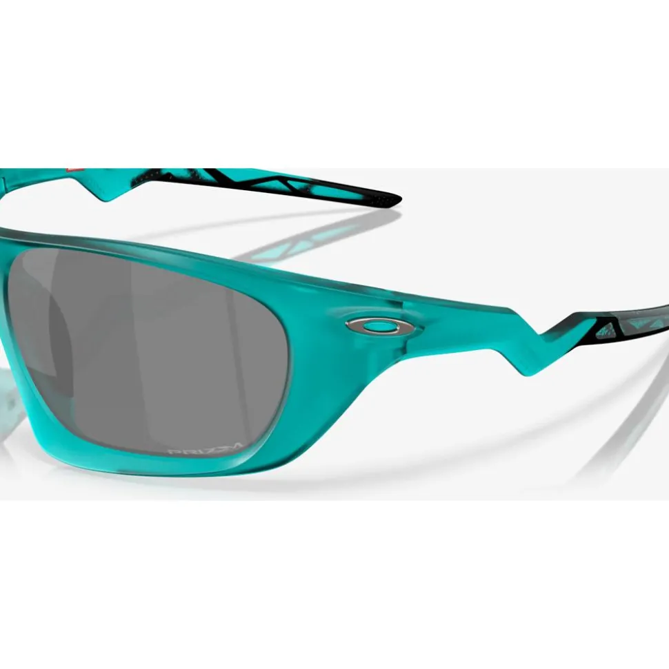 Lunettes de soleil Oakley Lateralis Matte Transparent Arctic Surf Prizm Black