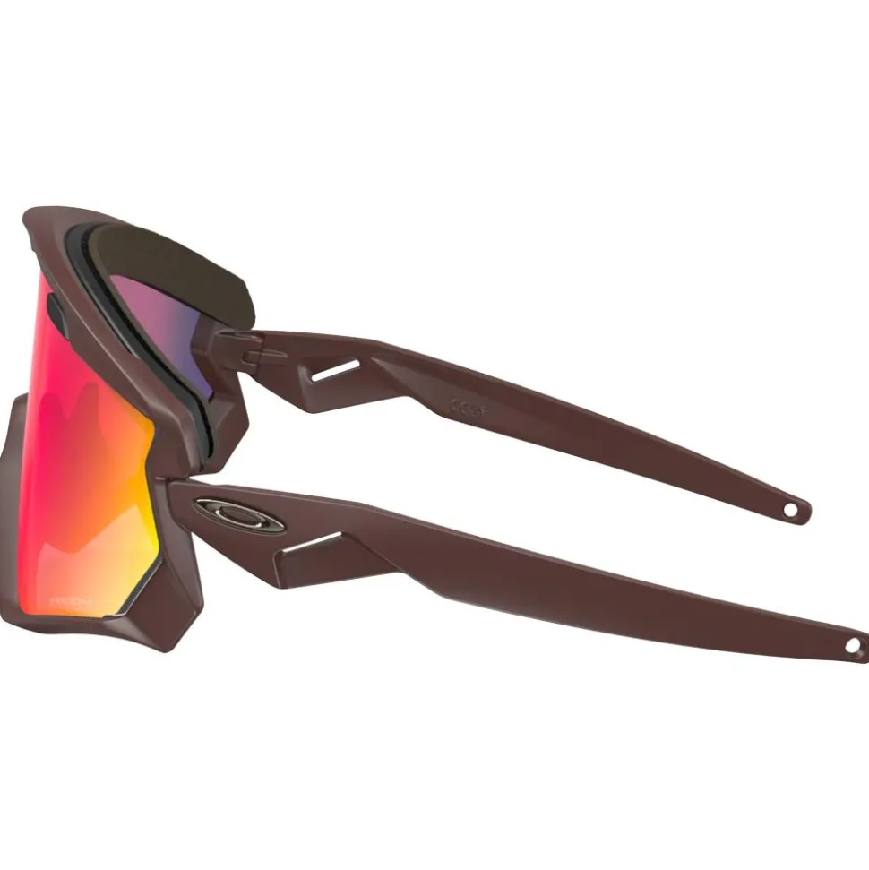 Lunettes de soleil Oakley Wind Jacket 2.0 Matte Grenache Prizm Road