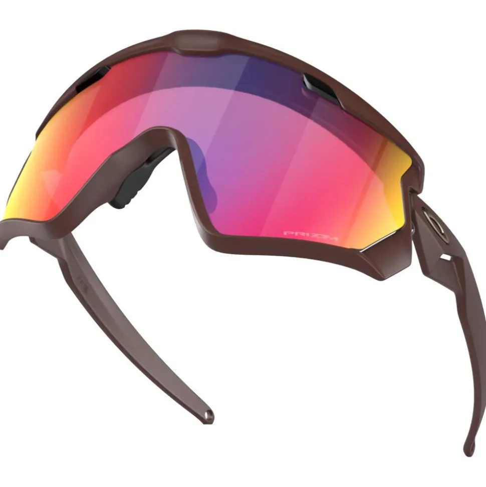 Lunettes de soleil Oakley Wind Jacket 2.0 Matte Grenache Prizm Road