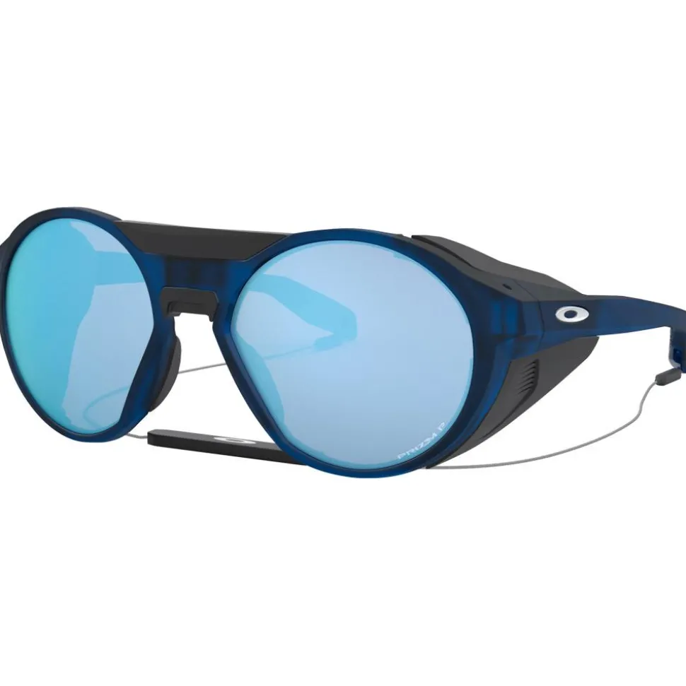 Lunettes de soleil Oakley Clifden Matte Translucent Blue Prizm Deep Water Polarized