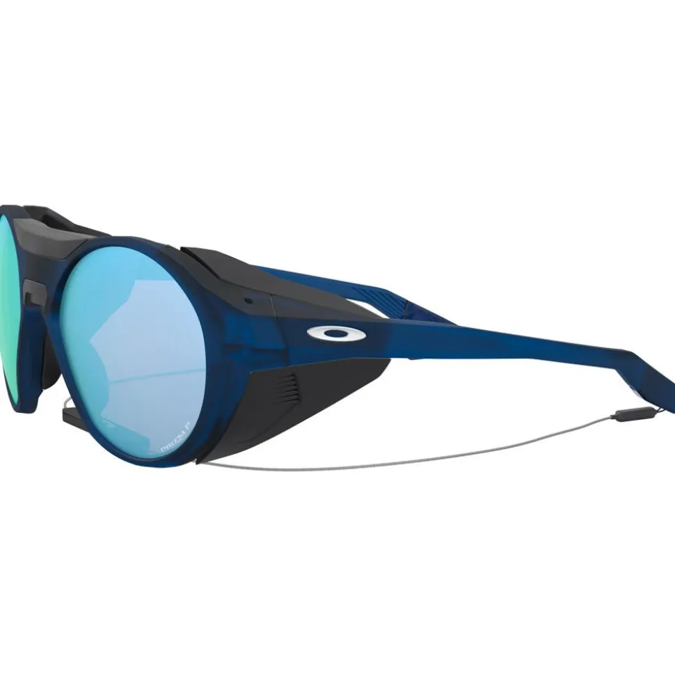 Lunettes de soleil Oakley Clifden Matte Translucent Blue Prizm Deep Water Polarized