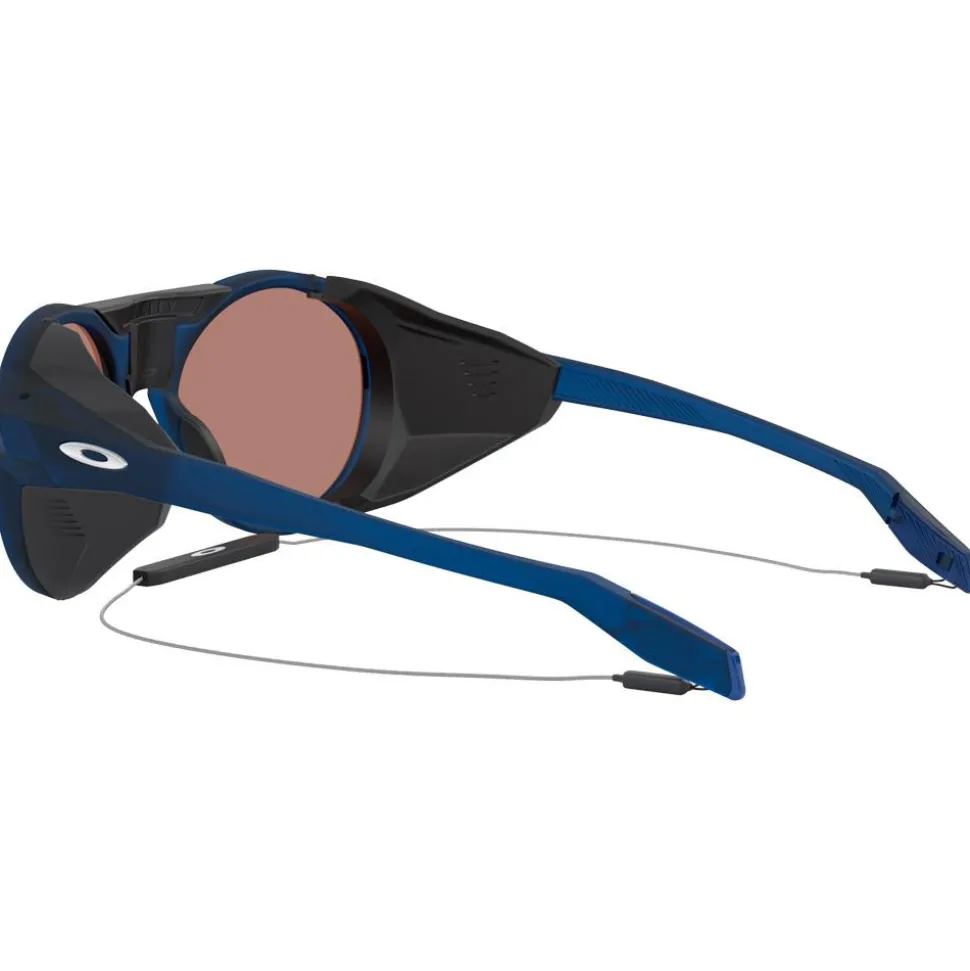 Lunettes de soleil Oakley Clifden Matte Translucent Blue Prizm Deep Water Polarized