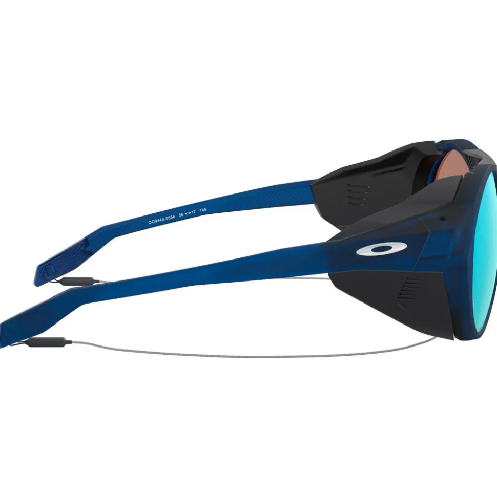 Lunettes de soleil Oakley Clifden Matte Translucent Blue Prizm Deep Water Polarized