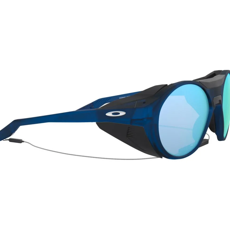 Lunettes de soleil Oakley Clifden Matte Translucent Blue Prizm Deep Water Polarized
