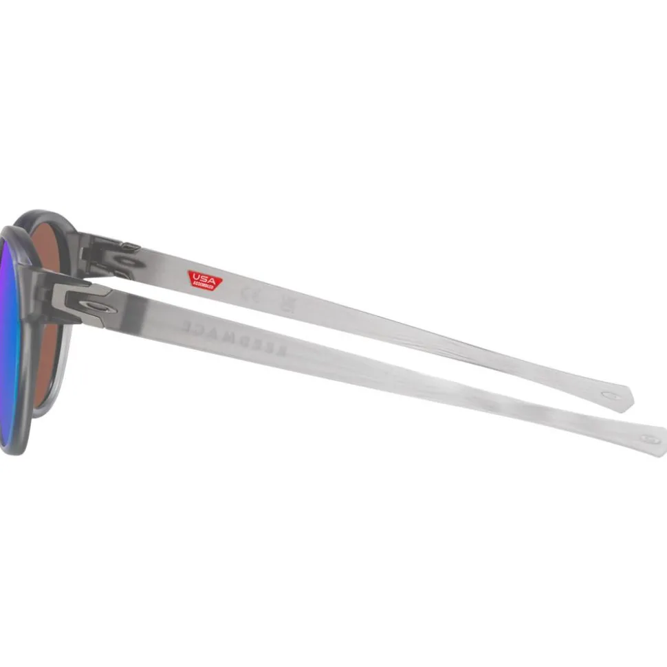 Lunettes de soleil Oakley Reedmace Matte Grey Ink Prizm Sapphire