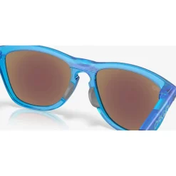 Lunettes de soleil Oakley Frogskins Hybrid Fabio Quartararo Signature Series Matte Acid Blue Prizm Sapphire