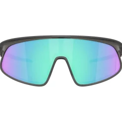 Lunettes de soleil Oakley Rslv Matte Grey Smoke Prizm Sapphire