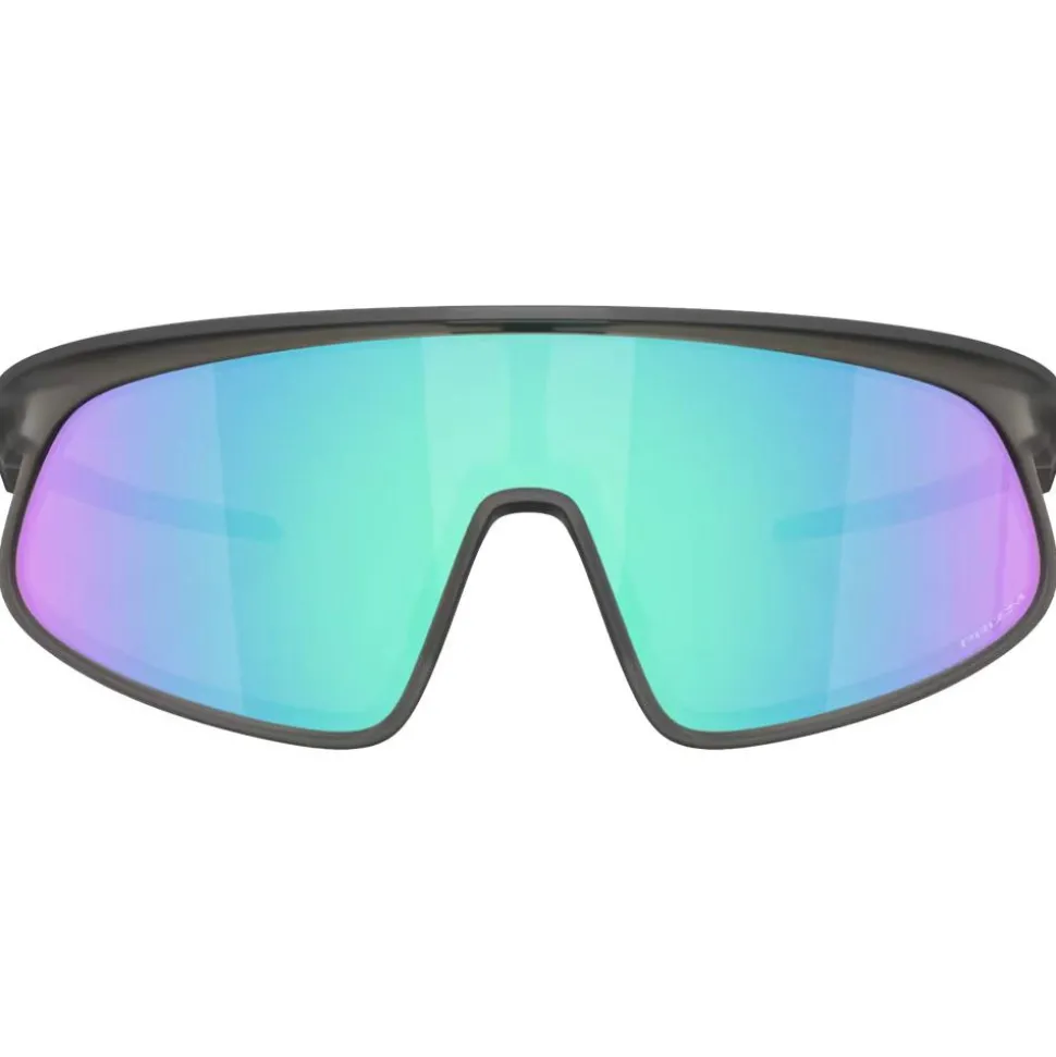 Lunettes de soleil Oakley Rslv Matte Grey Smoke Prizm Sapphire