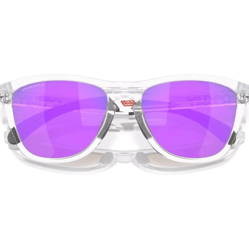 Lunettes de soleil Oakley Frogskins Range Range Matte Clear Prizm Violet
