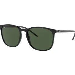 Lunettes de soleil Ray Ban RB4387 Polished Black Green G-15