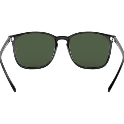 Lunettes de soleil Ray Ban RB4387 Polished Black Green G-15
