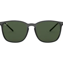 Lunettes de soleil Ray Ban RB4387 Polished Black Green G-15