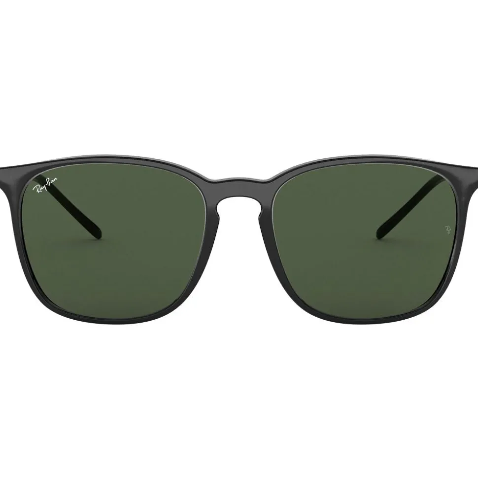 Lunettes de soleil Ray Ban RB4387 Polished Black Green G-15