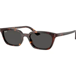Lunettes de soleil Ray Ban RB4456 Zaya Polished Havana Dark Grey