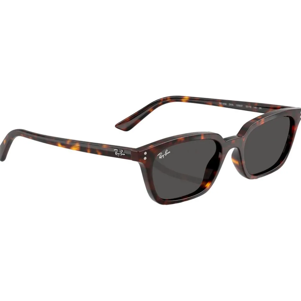 Lunettes de soleil Ray Ban RB4456 Zaya Polished Havana Dark Grey