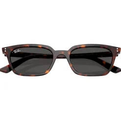 Lunettes de soleil Ray Ban RB4456 Zaya Polished Havana Dark Grey