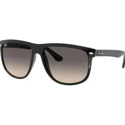Lunettes de soleil Ray Ban RB4147 Boyfriend Polished Black Grey