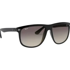 Lunettes de soleil Ray Ban RB4147 Boyfriend Polished Black Grey