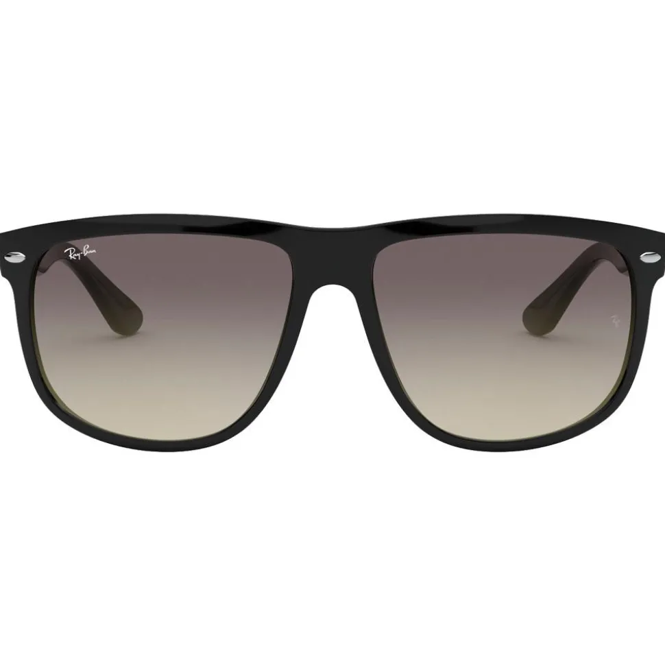 Lunettes de soleil Ray Ban RB4147 Boyfriend Polished Black Grey