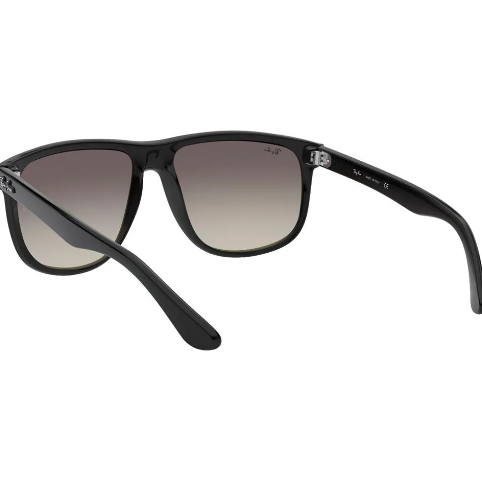 Lunettes de soleil Ray Ban RB4147 Boyfriend Polished Black Grey
