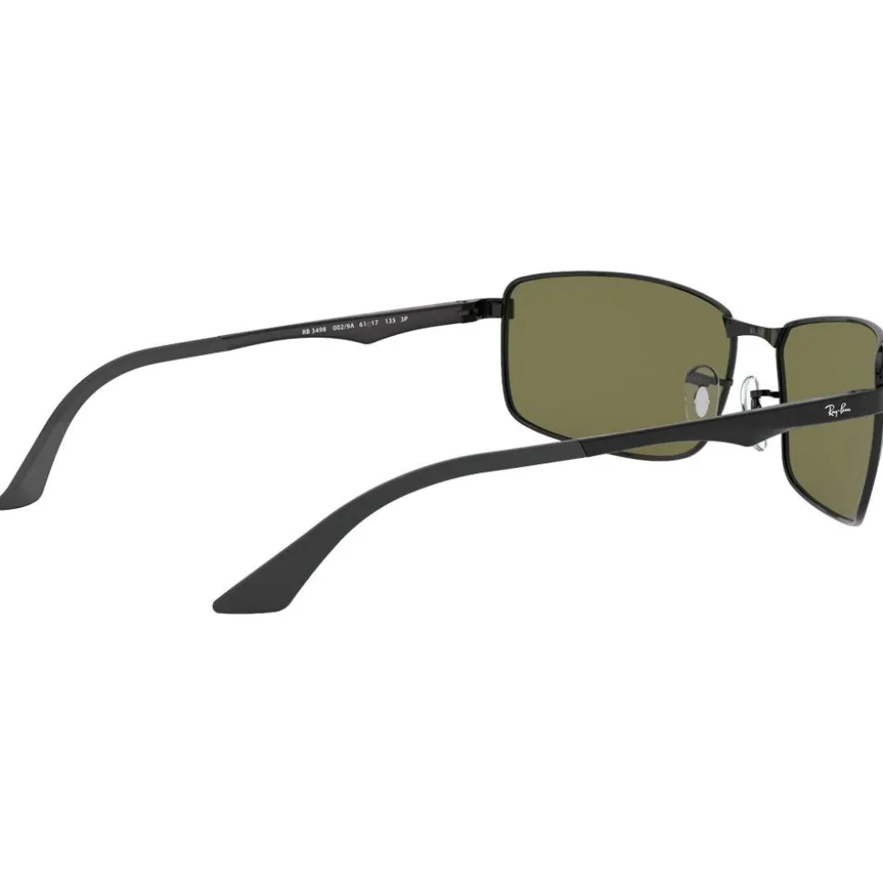 Lunettes de soleil Ray Ban RB3498 Polished Black Green G-15 Polar