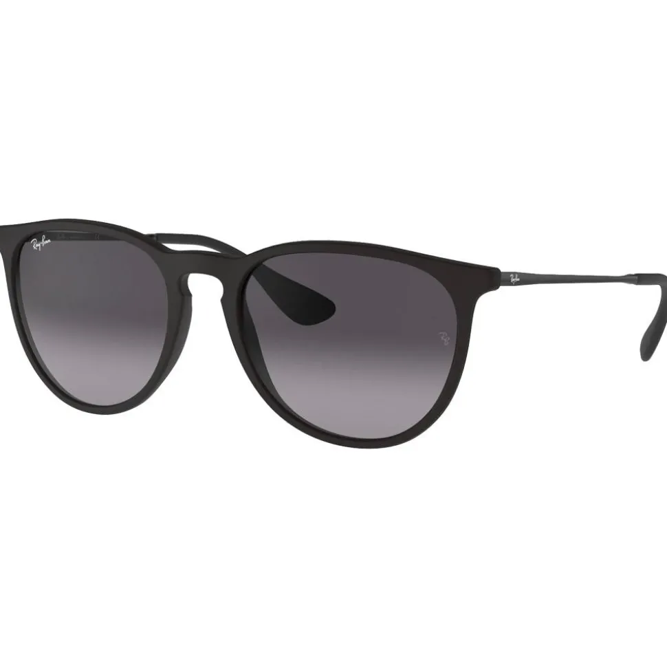 Lunettes de soleil Ray Ban RB4171 Erika Classic Matte Rubber Black Gradient Grey