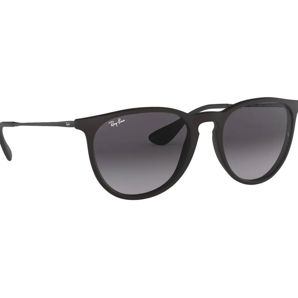 Lunettes de soleil Ray Ban RB4171 Erika Classic Matte Rubber Black Gradient Grey