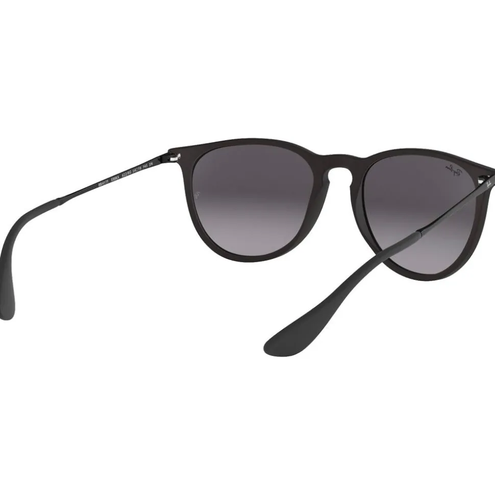Lunettes de soleil Ray Ban RB4171 Erika Classic Matte Rubber Black Gradient Grey