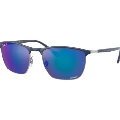 Lunettes de soleil Ray Ban RB3686 Polished Blue Chromance Polar Blue