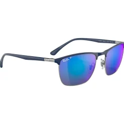 Lunettes de soleil Ray Ban RB3686 Polished Blue Chromance Polar Blue