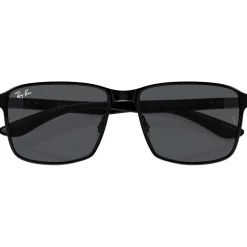 Lunettes de soleil Ray Ban RB3721 Polished Black Dark Grey