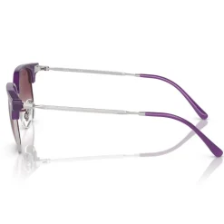 Lunettes de soleil Ray Ban New Clubmaster Kids Polished Opal Purple Grey Purple