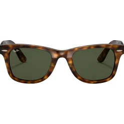 Lunettes de soleil Ray Ban RB4340 Wayfarer Ease Polished Light Havana Green G-15