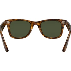 Lunettes de soleil Ray Ban RB4340 Wayfarer Ease Polished Light Havana Green G-15